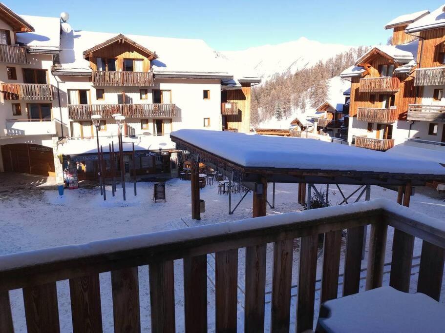Apartamento T2 + Coin Montagne - Wifi/Piscine - Les Orres 1800 Exterior foto