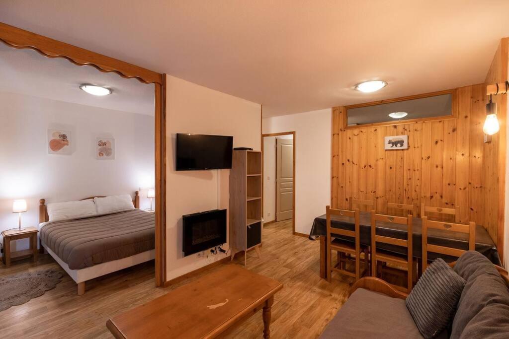 Apartamento T2 + Coin Montagne - Wifi/Piscine - Les Orres 1800 Exterior foto