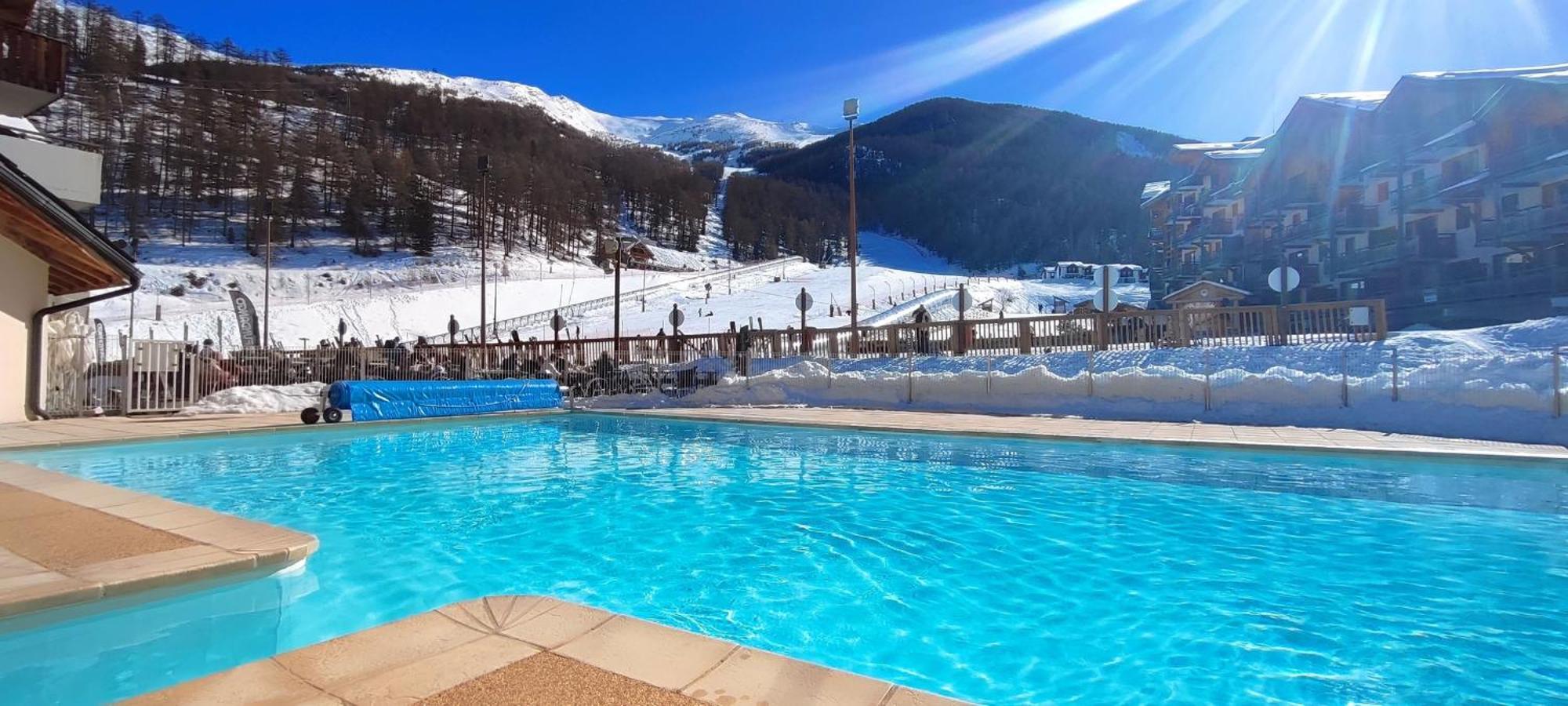 Apartamento T2 + Coin Montagne - Wifi/Piscine - Les Orres 1800 Exterior foto